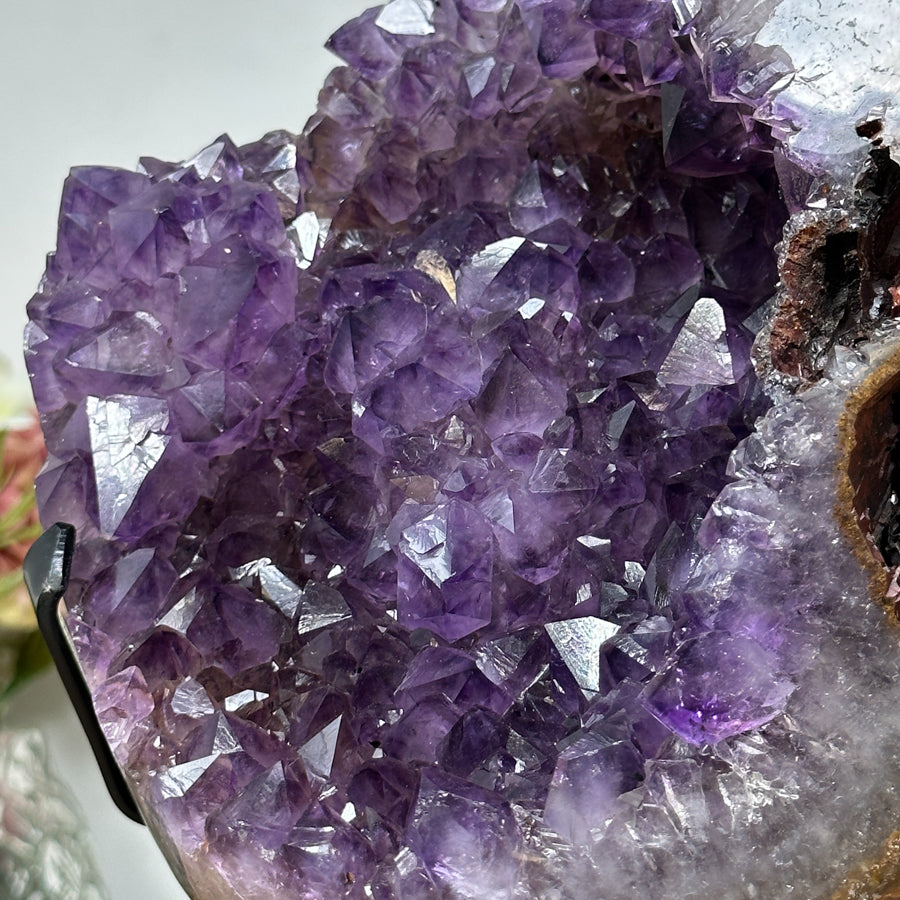 Beautiful Natural Large Amethyst Geode, Perfect for Home or Office - MWS0993