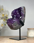 Natural Uruguayan Amethyst Crystal - Perfect for Office Decor - MWS1648