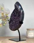 Outstanding Galaxy Amethyst & Agate Geode - MWS1587