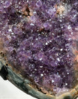 Stunning Amethyst & Jasper Stone Crystal Specimen - MWS1668