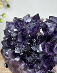 Deep Purple Natural Amethyst Cluster, Huge Crystals - MWS1694