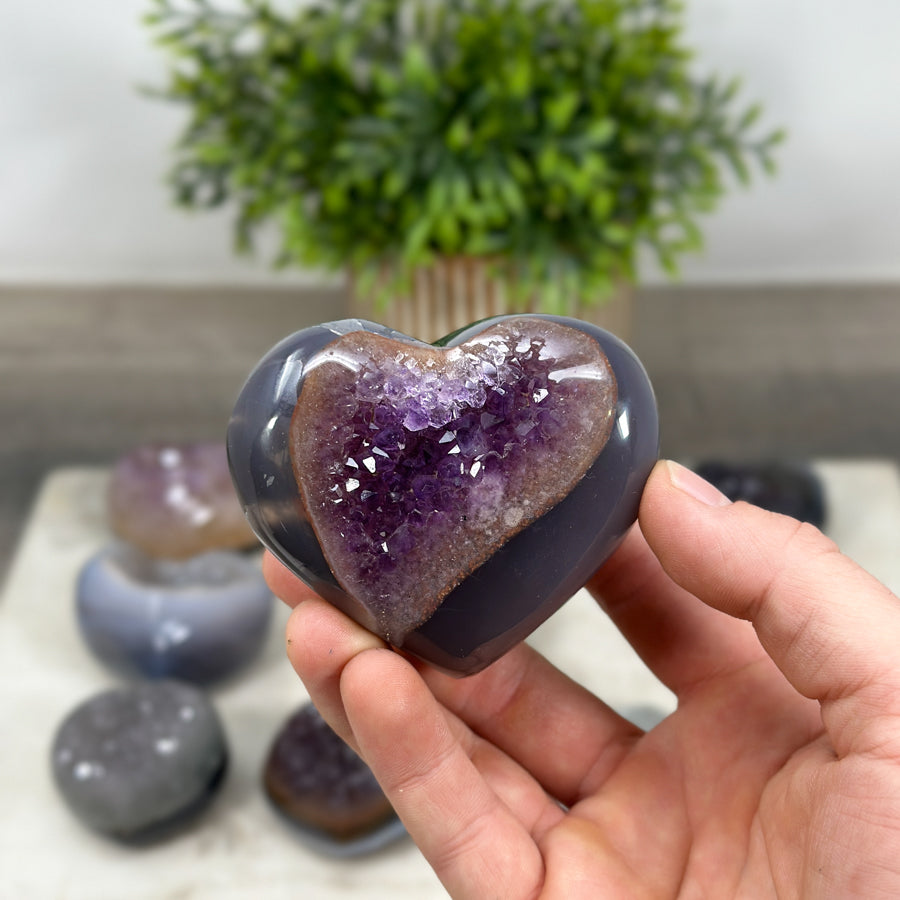 Mixed Minerals Hearts Set - MHLT0271