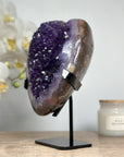 Natural Amethyst Gem Geode, Beautiful Rare Purple Color - MWS1598