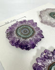 High-Quality Amethyst Stalactite Slices for Jewelers - Wholesale Bulk Pack - STS0019