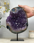 Natural Large Uruguayan Amethyst Crystal Geode - MWS1561