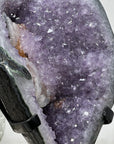 Huge Amethyst Geode with Unique Calcite Specimen - AWS1064