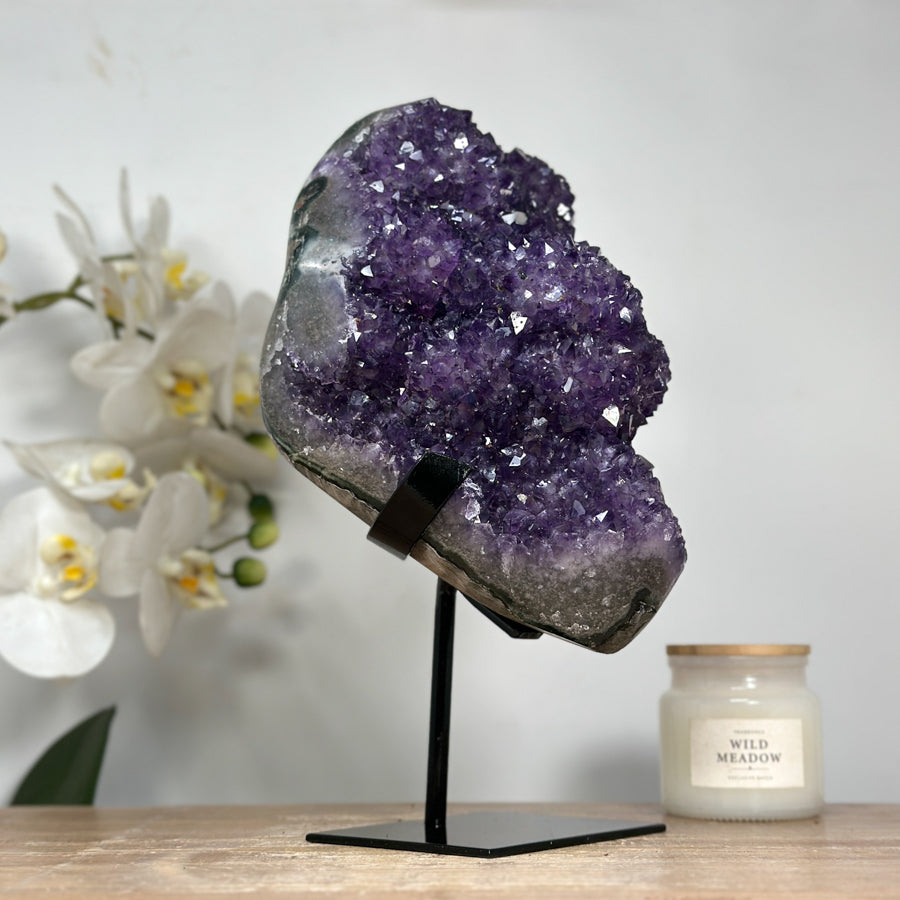 Top Quality Amethyst Specimen with Beautiful Stalactite Formations - MWS1547