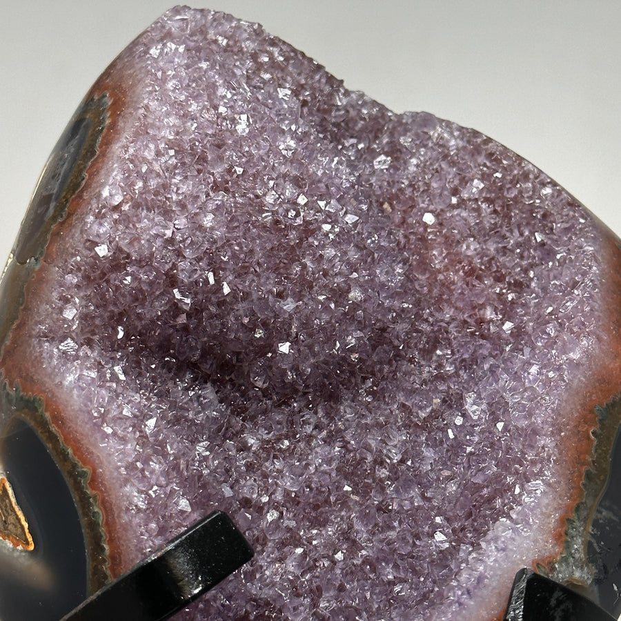 Natural Amethyst Cluster Crystal Specimen - AWS1366