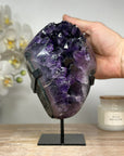 A+ Grade Deep Purple Amethyst Cluster - MWS1642