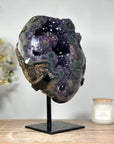 Outstaning Natural Amethyst Geode Full of Stalactite Formations - MWS1354