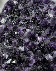 Deep Purple Cathedral with Sugar Crystal Inclusions - CBP1050