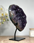 Deep Purple Amethyst Cluster Specimen, Ideal for Home Decor - MWS1363