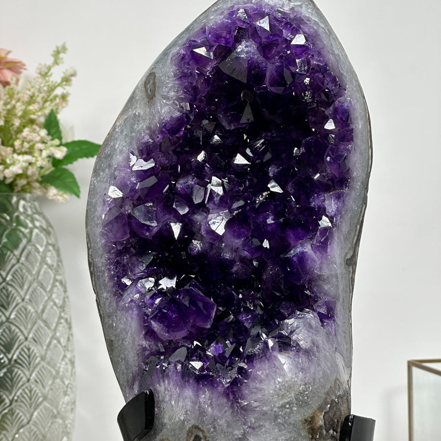 Huge Amethyst Geode, Deep Purple Amethyst - AWS0353