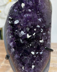 Deep Purple Amethyst & Blue Agate Crystal - MWS1594