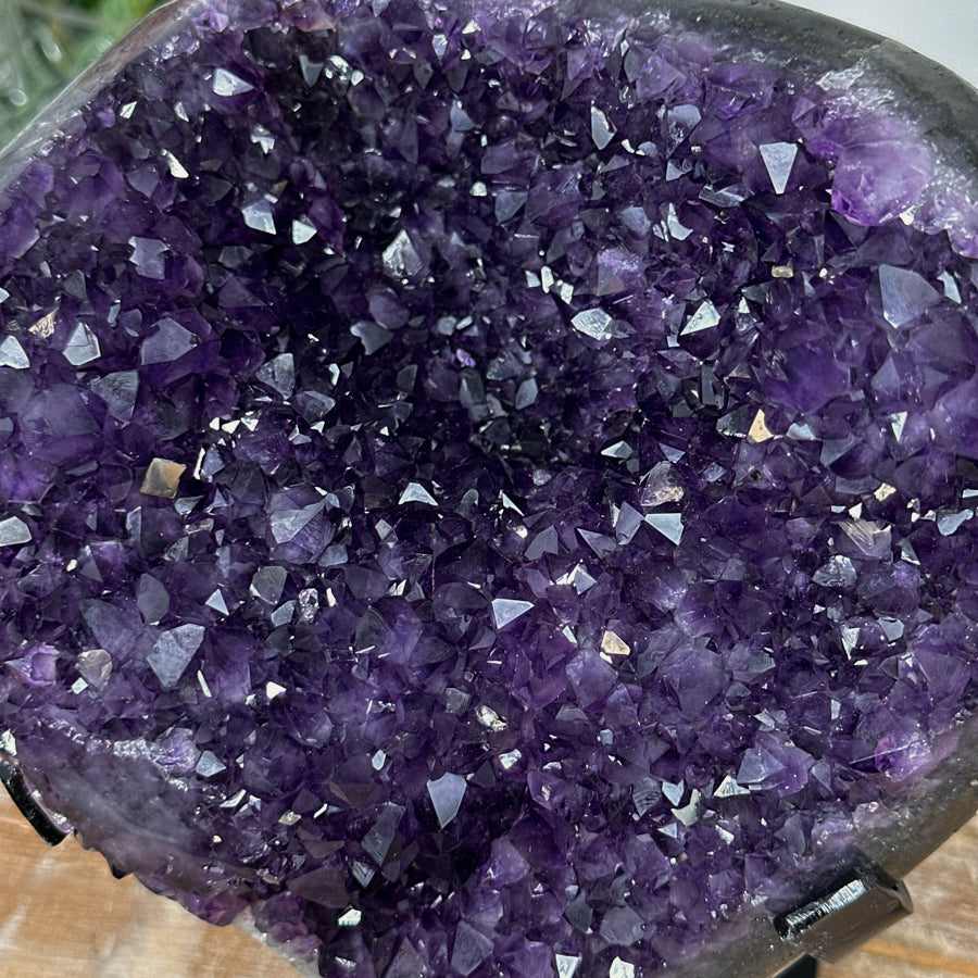 Stunning Large Amethyst Crystal Geode, Perfect for Home Decor - MWS0987