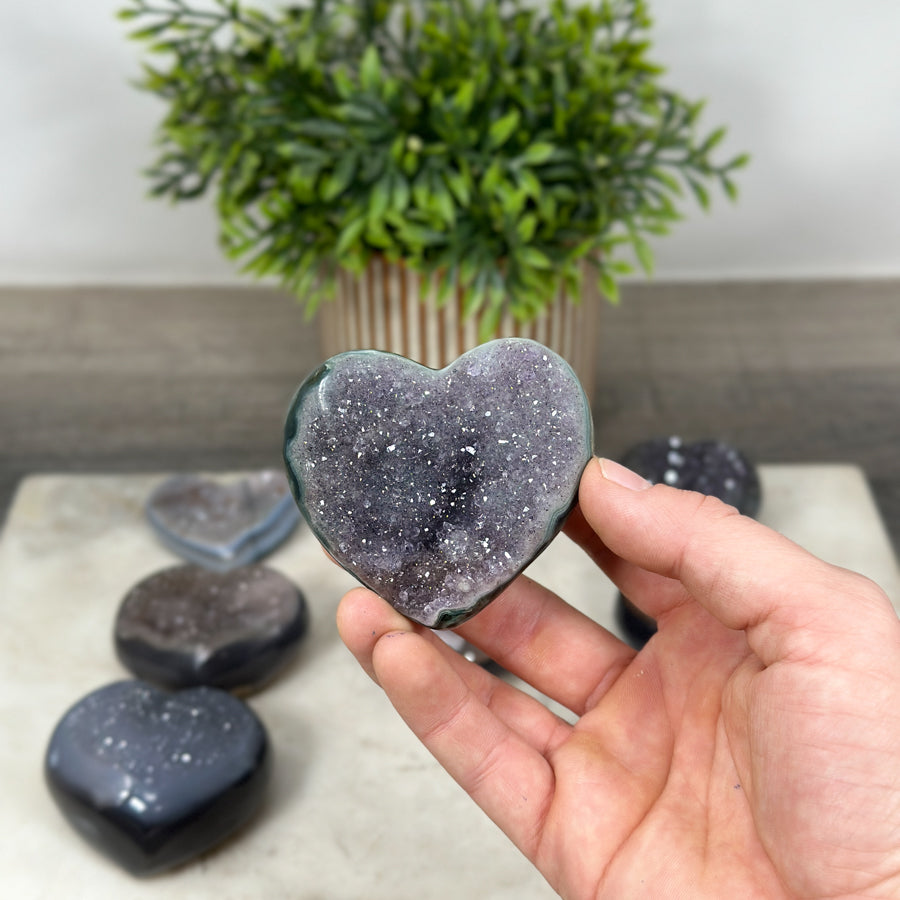 Mixed Minerals Hearts Set - MHLT0267