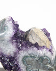 XXL Polished Amethyst Freeform with Large and Deep Purple Crystals - MWS0368