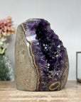 Unique Large Amethyst & Jasper Geode - CBP1065