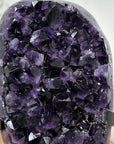 AAA Grade Natural Amethyst Cluster with Metal Stand - MWS1656