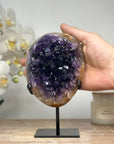 Natural Deep Purple Amethyst Cluster - MWS1675