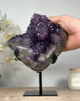 Unique Natural Amethyst Stalactite Crystal Formation - MWS1536