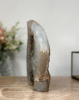 Sugar Quartz Druzy Stone Flame - FST0122