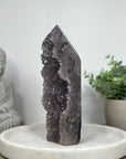 Large Natural Amethyst Stone Tower  - STP0171