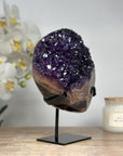 Natural Deep Purple Amethyst & Jasper Crystal Cluster - MWS1693