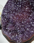 Outstanding Galaxy Amethyst & Agate Geode - MWS1587