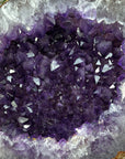 Stunning Amethyst Geode with Large & Shinny Crystals - MWS1612