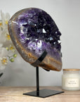 AAA Natural Amethyst Specimen with Huge Deep Purple Crystals - MWS1711