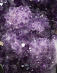 Outstanding Natural Large Amethyst Specimen with unique Calcite Formation - MWS0660