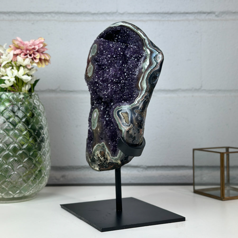 Outstaning Natural Amethyst Stone Geode - AWS0705