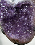 Beautiful Deep Purple Amethyst Stone Crystal, Ready to Display - AWS0746