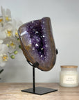 Outstaning Natural Amethyst Geode with Stalactite Formation - MWS1703