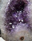 Natural Amethyst & Quartz Geode - MWS1435