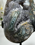 Beautiful Quartz & Green Jasper Crystal Specimen, Perfect for Home Decor - MWS1614