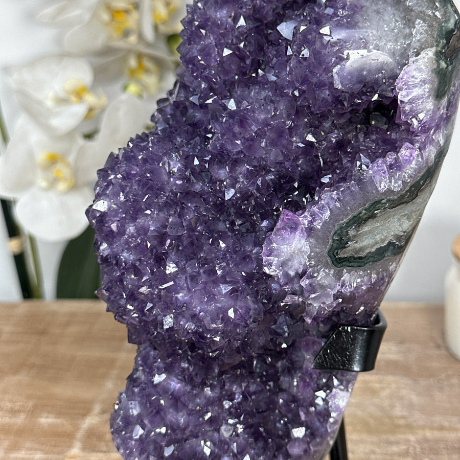 Top Quality Amethyst Specimen with Beautiful Stalactite Formations - MWS1547