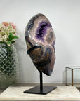 Outstaning Large Amethyst Stone with Stalactite Eyes - AWS0884