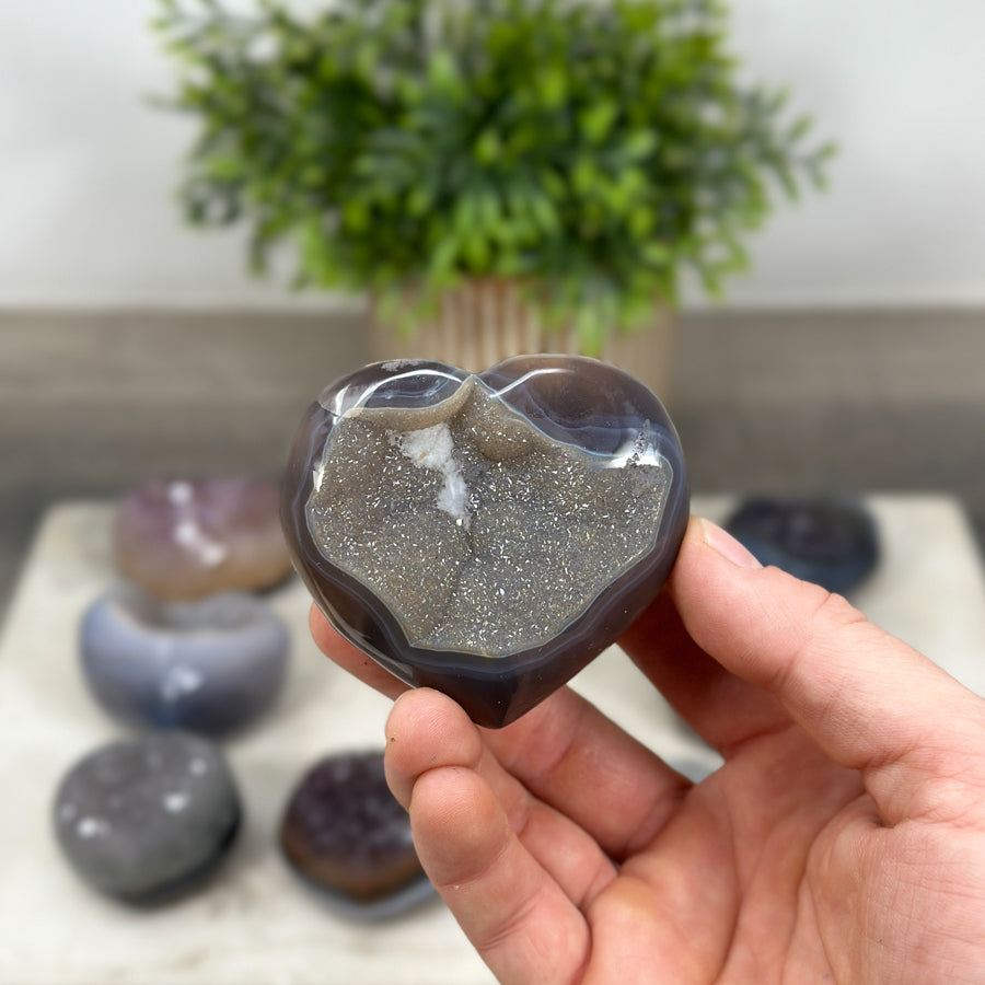 Mixed Minerals Hearts Set - MHLT0271