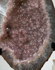 Large Natural Pink Amethyst Geode - MWS1332