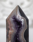 Amethyst Agate & Jasper Stone Obelisk  - STP0032