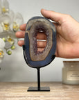 Natural Amethyst & Agate Geode Portal - MWS1671