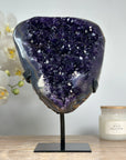 Top Grade Natural Amethyst Stone, Deep Purple Crystals - MWS1581