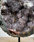 Rare Quartz and Jasper Crystal Geode - MWS1624