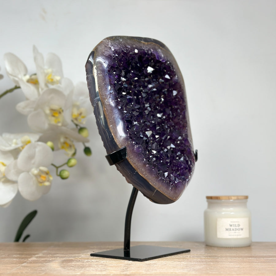 Deep Purple Large Amethyst Stone - MWS1610