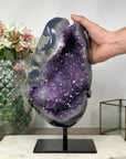 XXL Beautiful Amethyst & Agate Natural Geode - Perfect Home Centerpiece - MWS0919