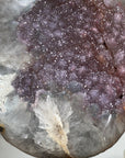 Superb Natural Rose Tone Sugar Druzy Amethyst - MWS1548