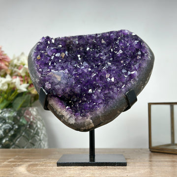 Stunning Large Amethyst Crystal Geode, Perfect for Home Decor - MWS0987