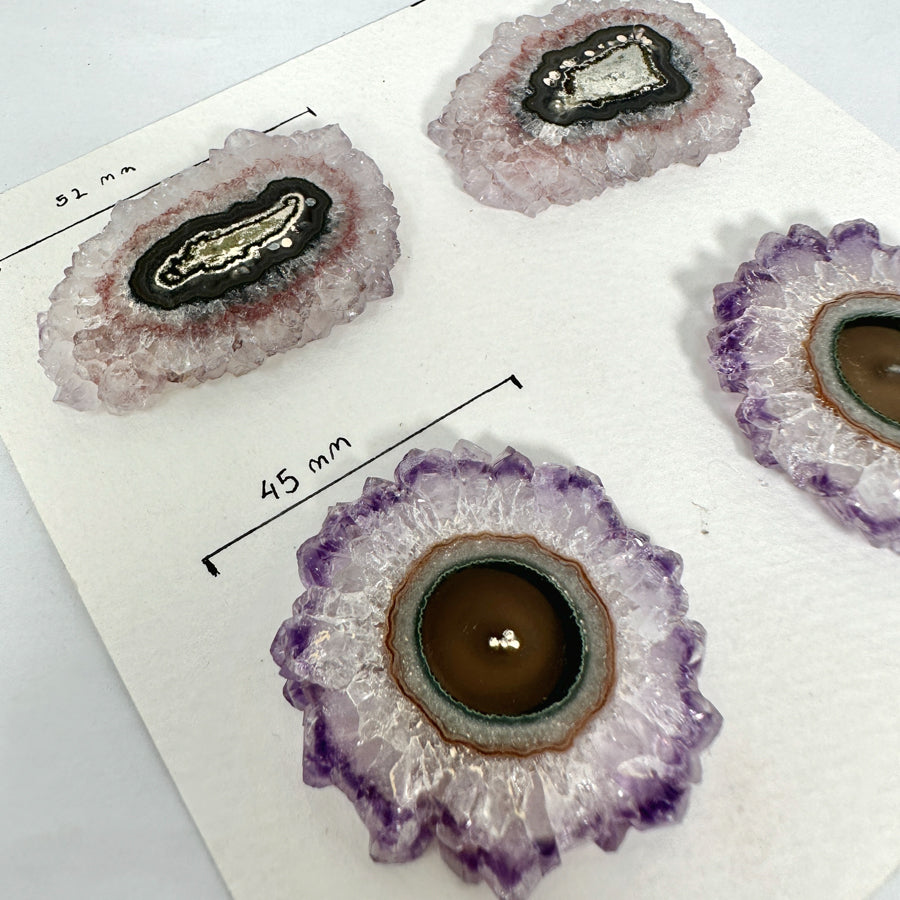 Stalactite Slices Wholesale Flat - Ideal for Pendants - STS0021